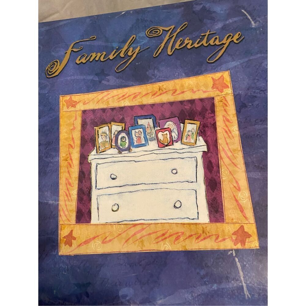 New Family Heritage Kit Album 10  Pages 12 X 12 plus extra 20 top loaded refill‎